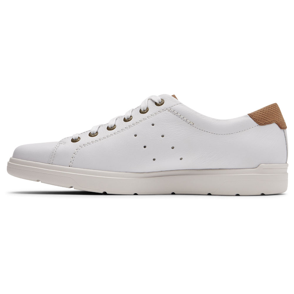 Rockport Singapore Mens Sneakers - Total Motion Lite Lace-to-Toe White - MA0249618